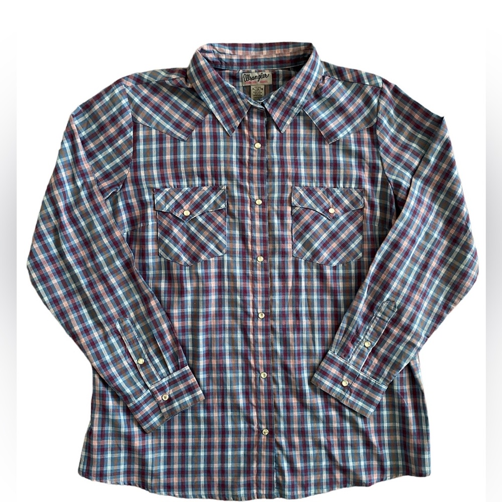Men’s vintage wrangler pearl snap